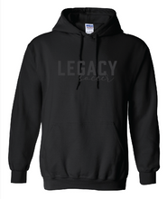 Load image into Gallery viewer, Legacy Soccer Black tonal script- youth