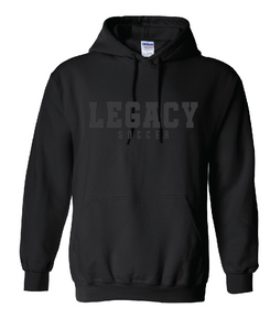 Legacy Soccer Black tonal block- adult