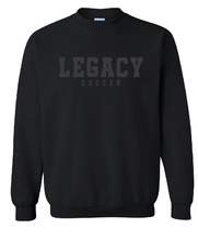 Load image into Gallery viewer, Legacy Soccer Black tonal block- adult